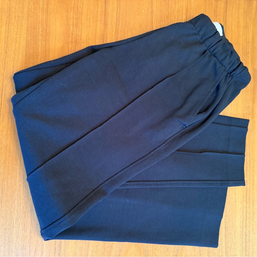 Everlane Black Ankle Cropped Pants Relaxed Fit